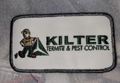 Kilter Termite Pest Control Patch Exterminator Tech Uniform Arts Embroidered