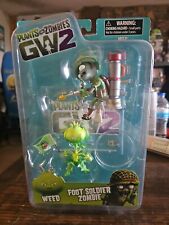 Diamond Select Toys Plants vs. Zombies Garden Warfare 2 Select - Weed vs.  Soldier Zombie - 6 in, 4 in 