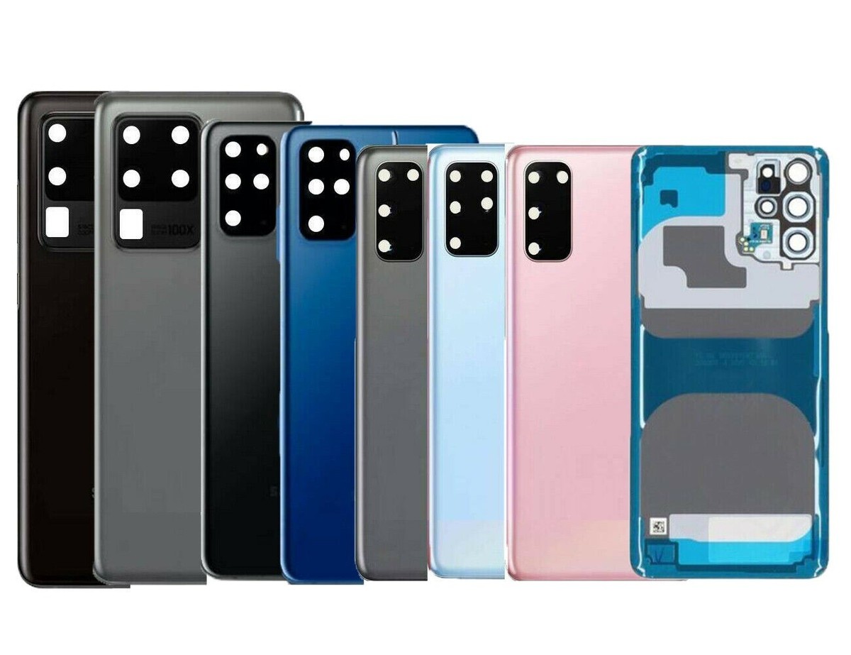 Samsung Galaxy S20 Plus Ultra Rear Battery Door Back Cover Housing Camera  Lens