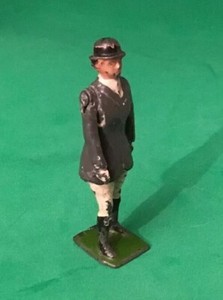 Vintage Britains Lead Figure, Grey 