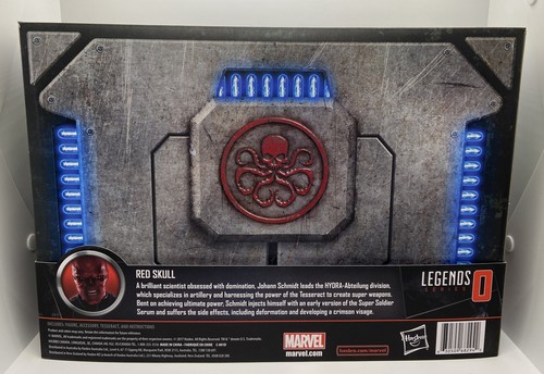 MARVEL LEGENDS RED SKULL TESSERACT HASBRO SDCC 2018 EXCLUSIVE ...
