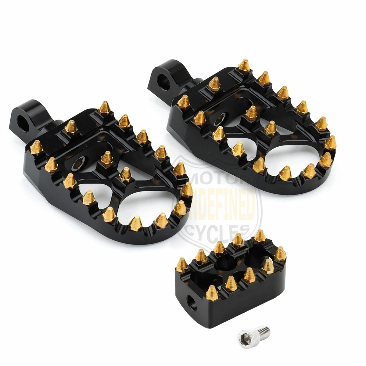 Custom Motorcycle Foot Pegs Foot Pegs Pedal Motorcycle Footrest Foot Pegs Gear Shift Brake Pedals Shifter Pegs For Ha&rley Touring Dyna Softail Sportster XL883 1200 Models Twisted Throttle Foot Pegs - Foto 6