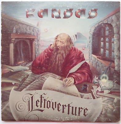 Kansas ~ LEFTOVERTURE ~ 1976 Vinyl LP Record Album Progressive Rock ~ VG+/EX