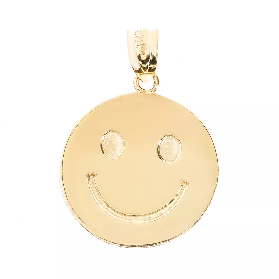 Smiley face hotsell pendant