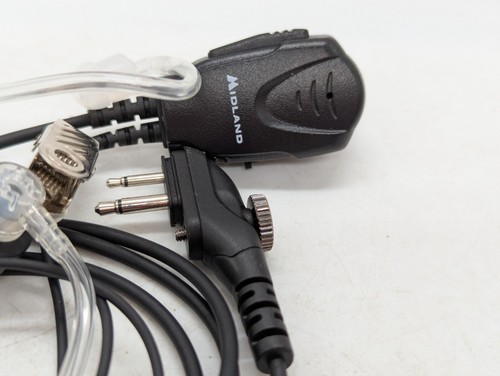 Midland MA31-M microphone earphone pneumatic PTT 2-pin mic black MA 31-M - Picture 10 of 15