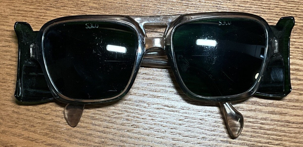 Glendale ビンテージ　サングラス　セーフティ Vintage Glendale Optical Z.87 Safety Glasses W/ Side Shields