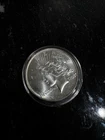 1 Troy Ounce 999 Fine Silver Round Peace Dollar Design 1 Troy Oz 0.999 Fineness
