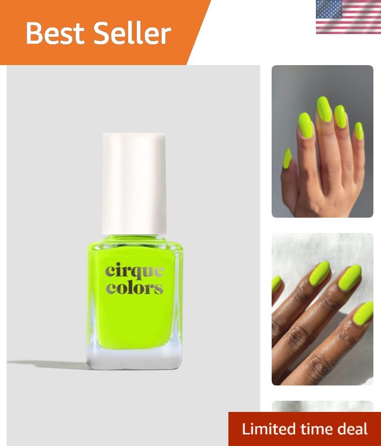 Yellow Nail Polish - 0.37 Fl Oz,  & 10-free