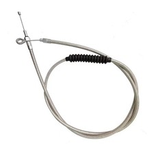 Clutch Cable with Boot Long-Lasting Braided Clutch Cable Reliable