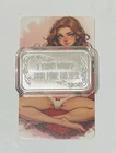 Be Mine Happy Valentines Day 1 Oz .999 Silver Colorized Art Bar W/ COA 30 Minted