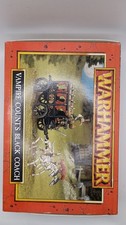 Warhammer Vampire Count's Black Coach Rare OOP Metal