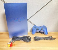 Sony PlayStation 2 SCPH-39000 TB Toys R Us Limited Edition Console Blue Tested