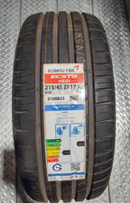 215/45 ZR17 Kumho Ecsta HS51   91W   *CLEARANCE*  2154517