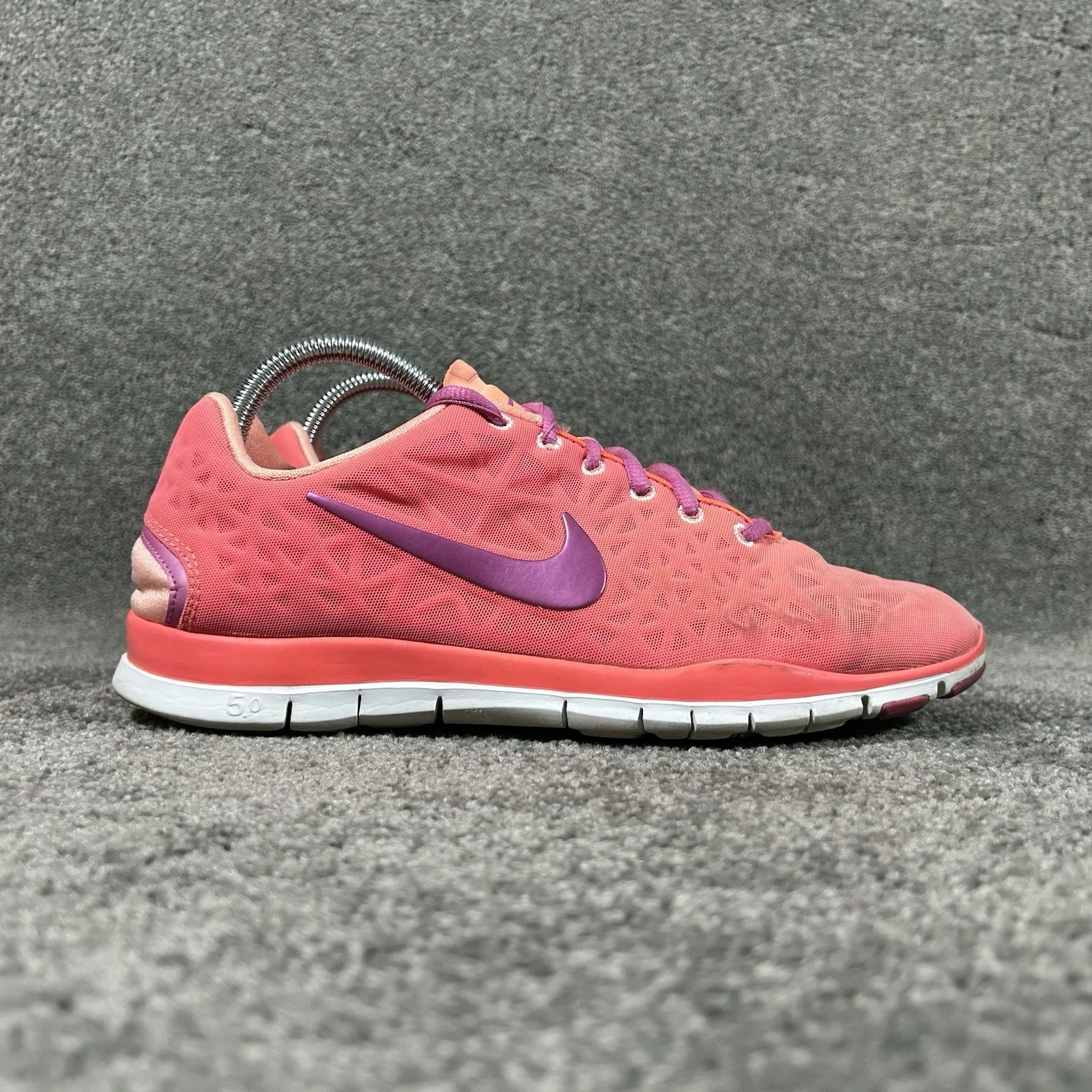 Scarpe da corsa Nike 5.0 Free TR Fit 3 555158 603 donna taglia 9 rosa viola usate