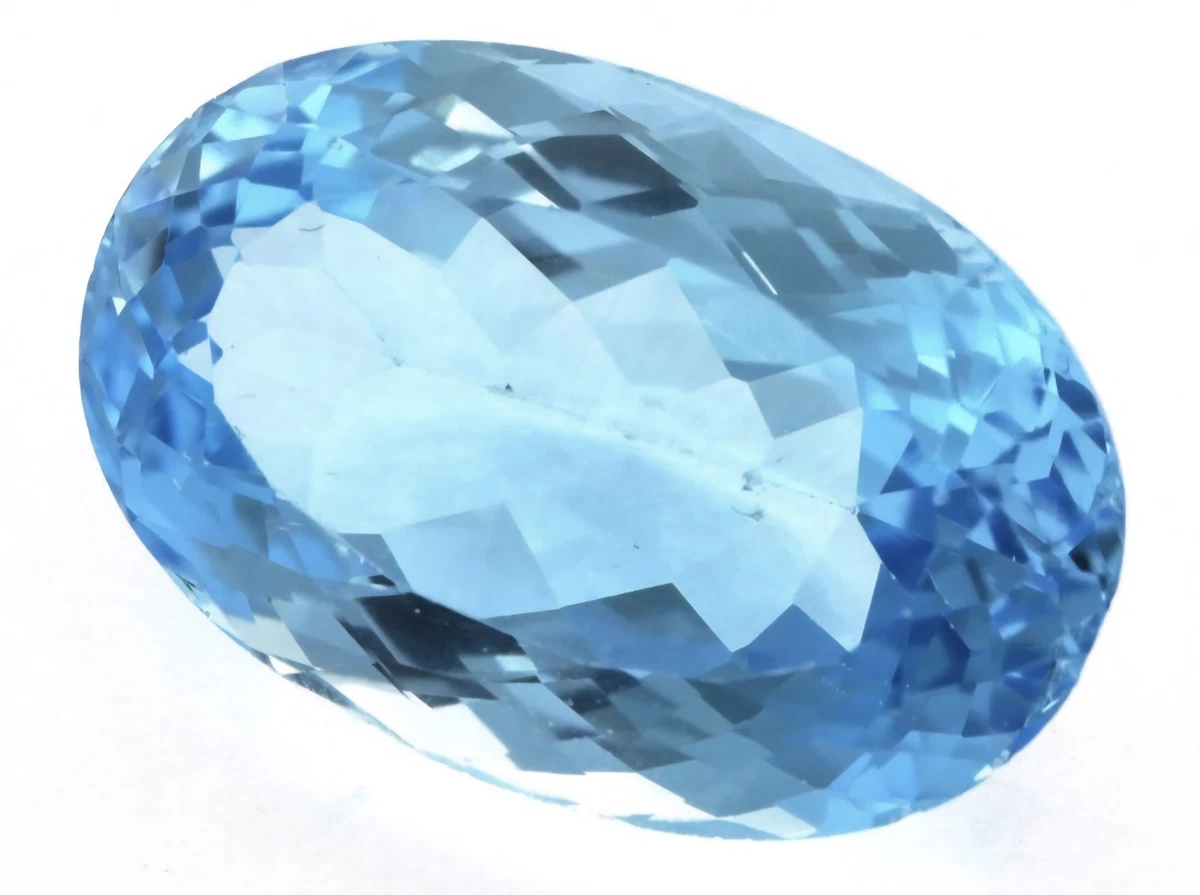 Naturale 165.60 KT Viola-Blu Topazio Certificato Taglio Ovale Sfuso Gemma - Foto 3