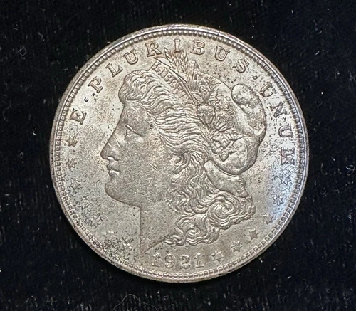 Morgan Dollar - 1921S - Nice AU
