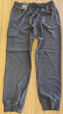 New Under Armour Pennant Woven Boys' Black Cargo Pants SZ: YXL