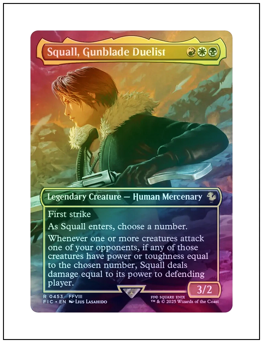 Foil Magic: The Gathering Trading Card Games Individual Rare for