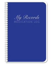 Medication Log Book Daily Medicine, Pills, Drug, Prescription, Medications an...