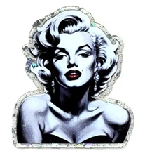 50% OFF - Marilyn Monroe - Acrylic Flatback Charms - Badge Reels - DIY Crafts