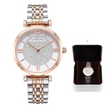 LEO RING Women s Luxury Crystal Diamond Watch