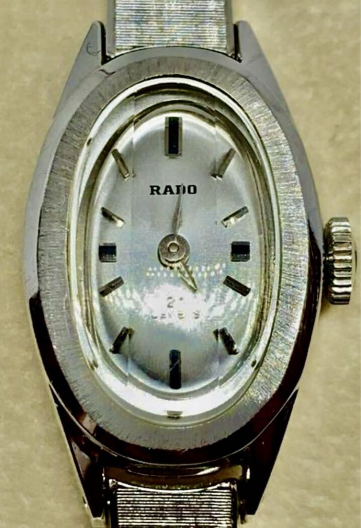 Rado Analog Manual Women Prestigious Jewelry Watch K14Wg Ladies