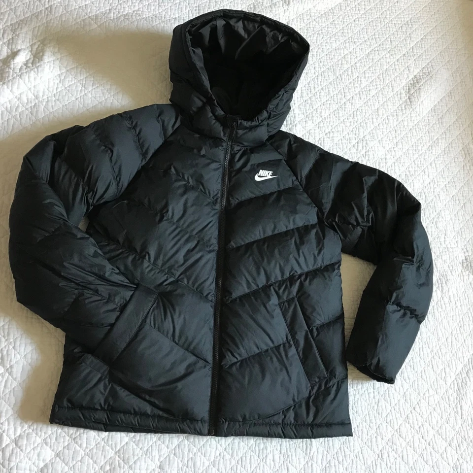 Nike Sportswear Chaqueta de Relleno Sintético para Niños Talla XL Con Capucha Negra DX1264-013 NUEVA CON ETIQUETAS Foto 2 de 4