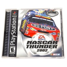 NASCAR Thunder 2002 - PlayStation 1, PS1 (CIB, Pristine Scratch Free Disc)