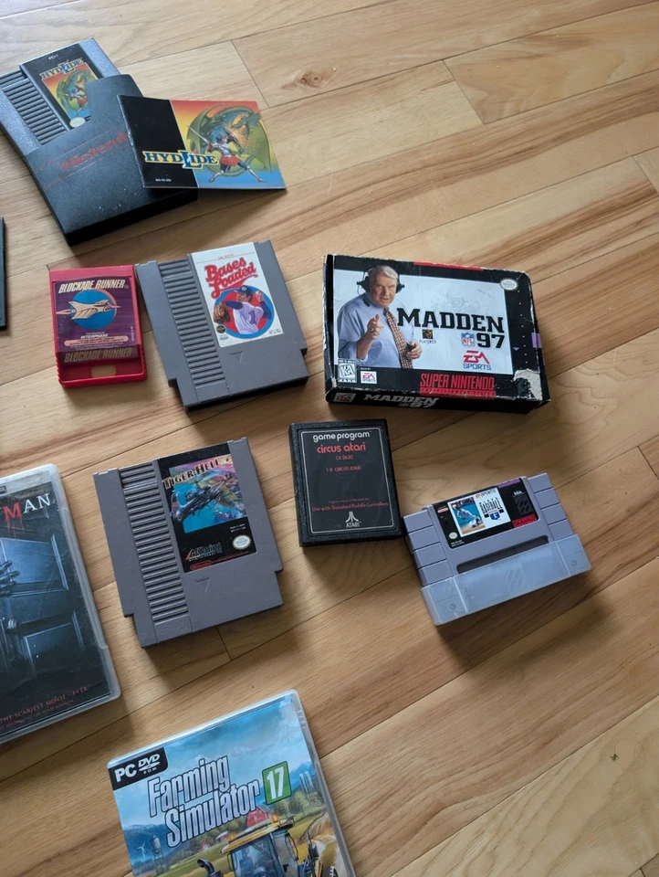 Video Game Lot Of 13 Nintendo Super NES Atari PSP PlayStation Pc Gameboy - Image 4 of 4