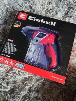 Einhell Classic Akkuschrauber 3,6V Power 200 U/min Neu in OVP leichter Kartonschaden