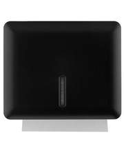 Multifold Paper Towel Dispenser Wall Mount Black, Folded Hand Towel Dispenser...