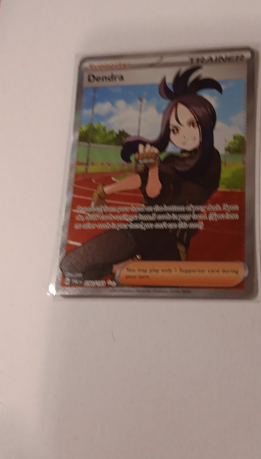Pokémon TCG Dendra 250/193 Sv02 Paldea Evolved Ultra Rare Full Art Foil