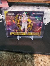 2025 Panini Prizm Draft Picks - Fearless Arch Manning #F-AMG Gold Ice Prizm (RC)