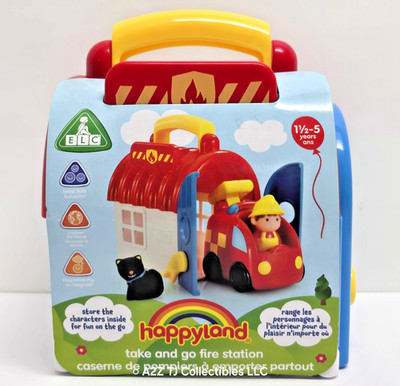 ELC FIRE STATION Early Learning Centre Happyland Pretend Play Preschool Toy 2024