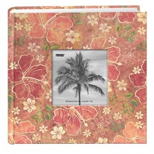 Pioneer Photo Albums DA-200TRP Troopical 4 x 6 Inch, Tropical Hibiscus