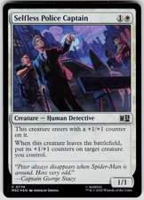 Selfless Police Captain Foil 774 Marvel Super Heroes Magic the Gathering