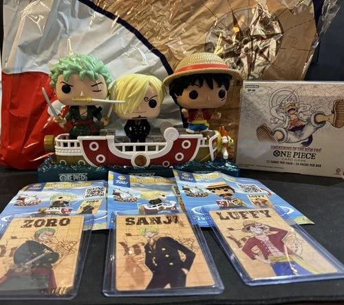 TCG One Piece Limited Edition Funko Pop Kinder Luffy Only  Shipping to USA