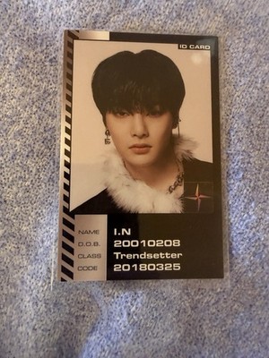 Stray Kids I.N Jeongin Oddinary ID Photocard