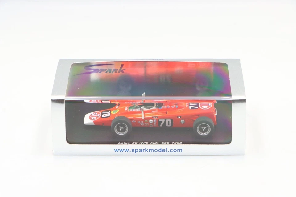 Lotus 56 Graham Hill Indy 500 1968 1:43 Spark - Bild 2 von 4