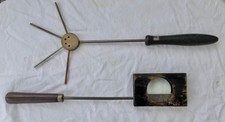 2- antique 1910's old CENTRAL SCIENTIFIC Lab Device HEAT and OPTICAL APPARATUS ?