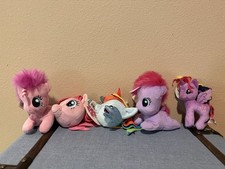 My Little Pony Plush- Collection Of 5- New With Tags
