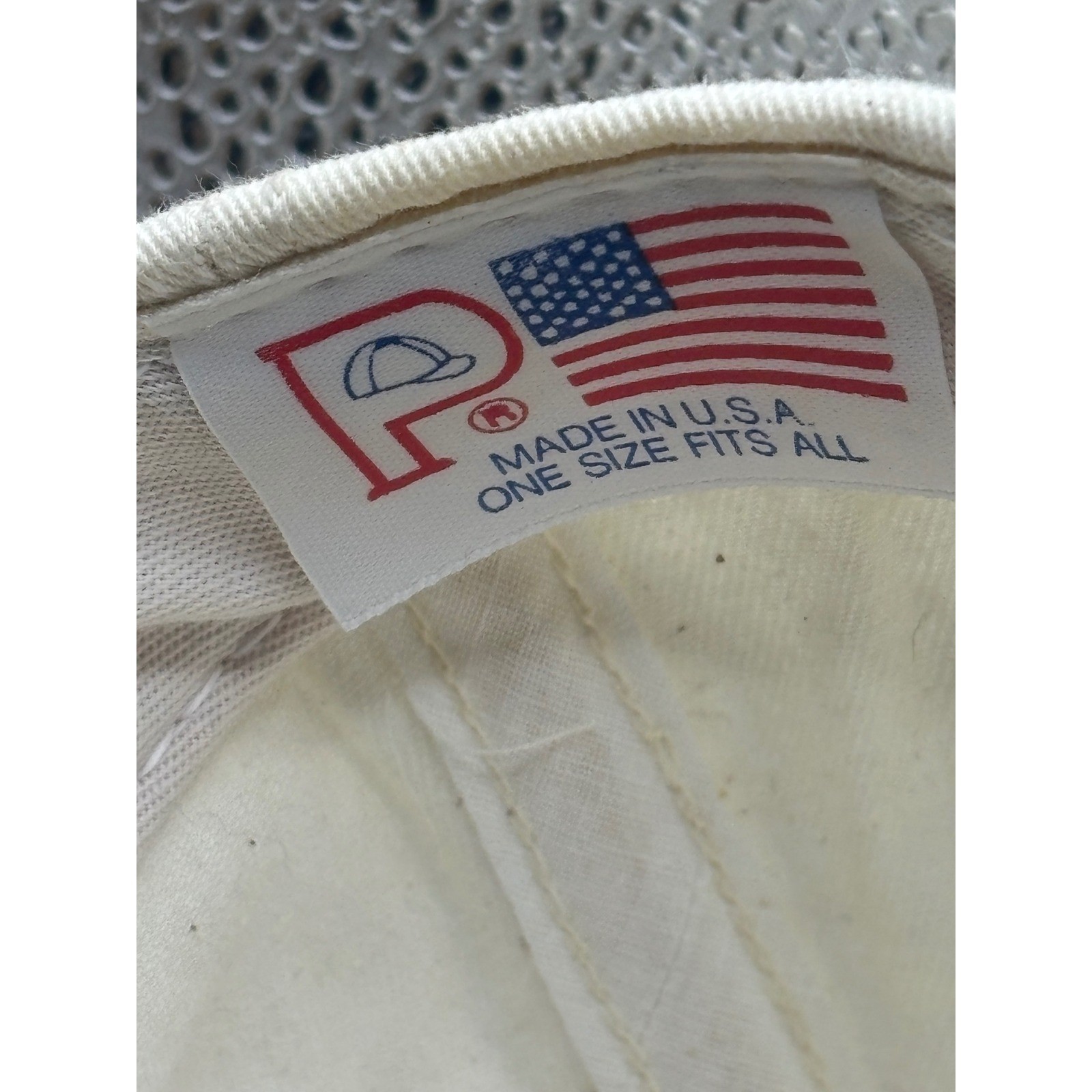 Ruby Tuesday Logo Embroidered Baseball Cap Cream … - image 6