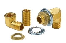 21-190L Wall Faucet Mounting Kit for Pre-Rinse Units – Includes (2) 1/2" NPT ...