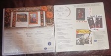 Set of 2 Creative Memories 7x7 White Scrapbook Pages 12 sheets/24 pages NEW