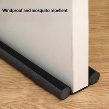 Door Draft Stopper Bottom Seal Strip Guard Wind Dust Blocker Noise Insulator