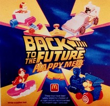 1992 BACK TO THE FUTURE VINTAGE HAPPY MEAL by McDONALD S