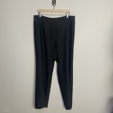 Lafayette 148 Women  s Gray Straight Leg Pants Wool Blend Career Slacks Size 16