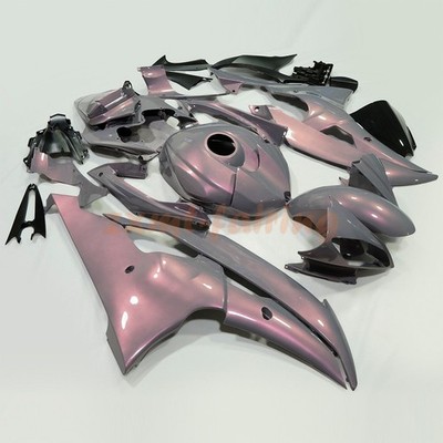 Dark Gray Dazz Pink Chameleon Fairing Kit+Tank Cover for Yamaha YZF R6 2008-2016