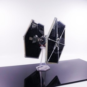 Display Stand for LEGO 75393 75300 9492 75211 TIE Fighter, stand only no model.
