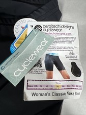 Women's Classic Padded Bike Shorts Size XL USA Made